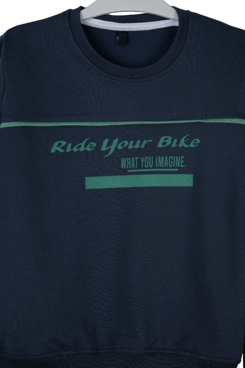 Ride Your Baskılı 2 İplik Kompakt İnce Erkek Çocuk Takımı